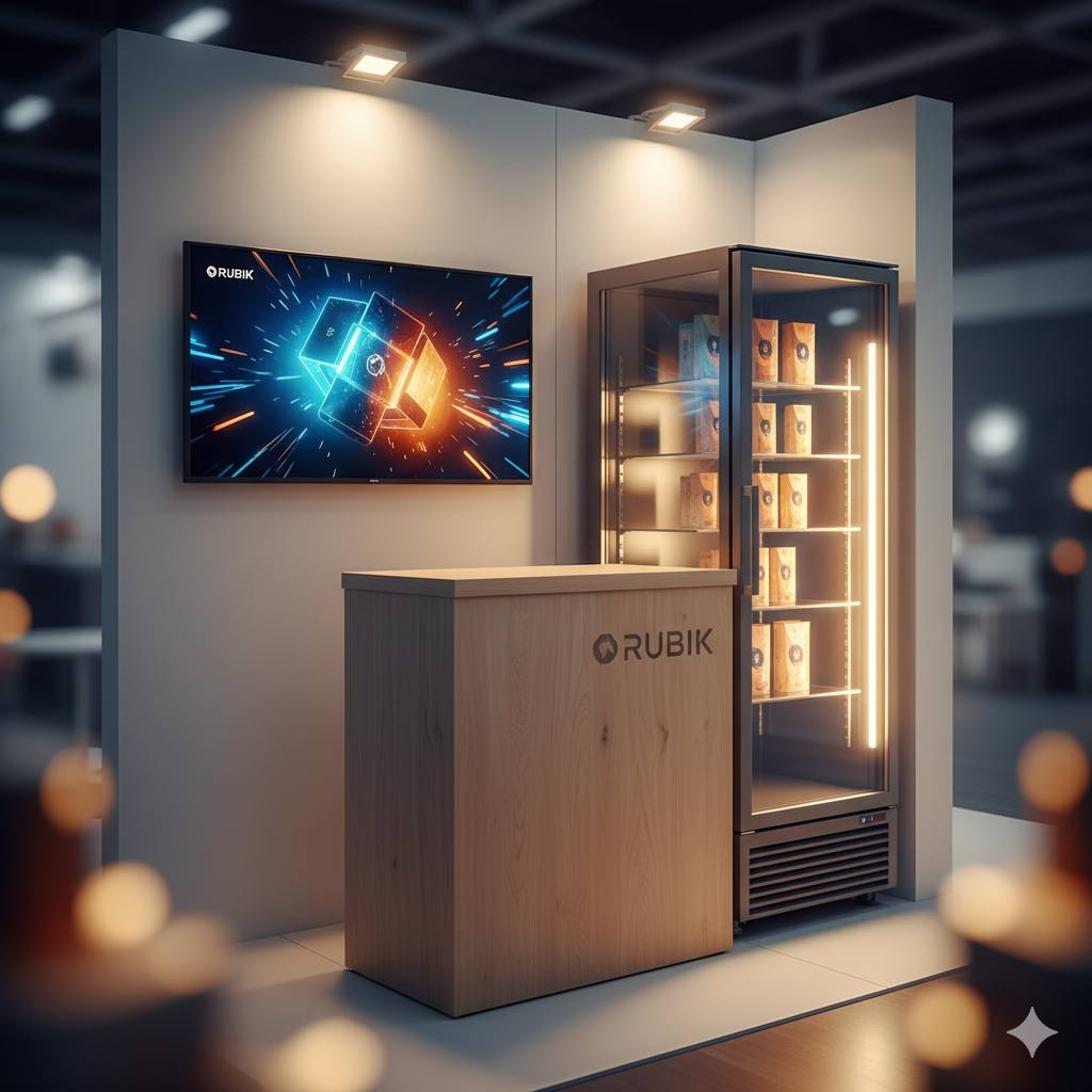 چگونه با اجاره تجهیزات غرفه نمایشگاهی از روبیک، غرفهای مدرن و خلاق بسازیم؟