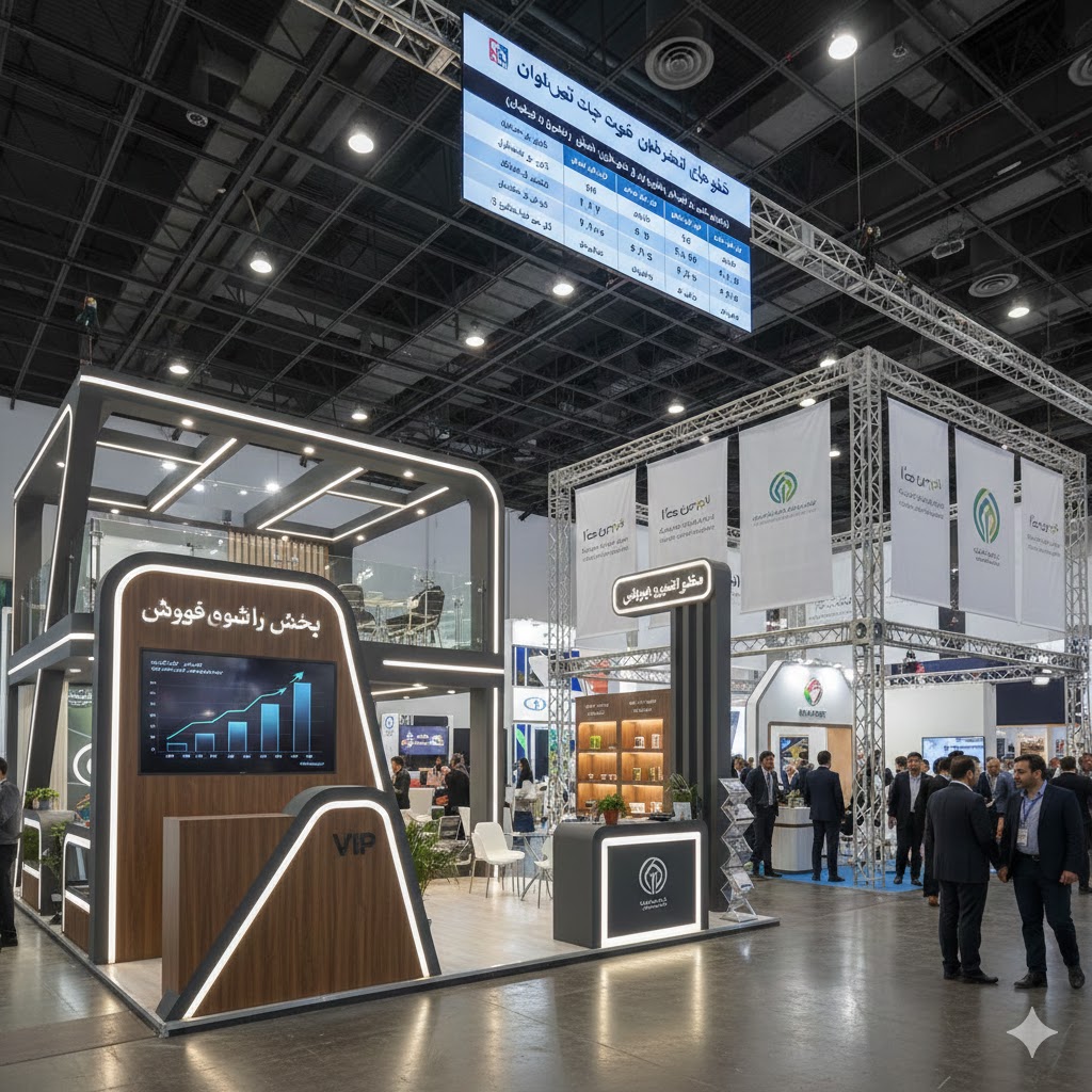 هزینه غرفه‌سازی نمایشگاهی