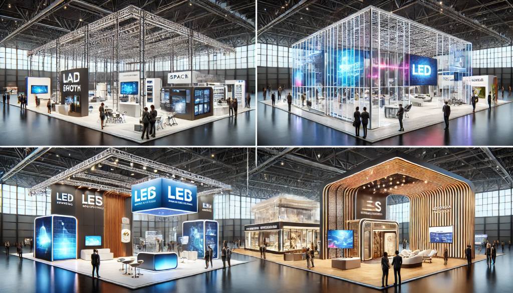 مقایسه انواع سازههای غرفهسازی: اسپیس فریم، مدولار، چوبی و خاص