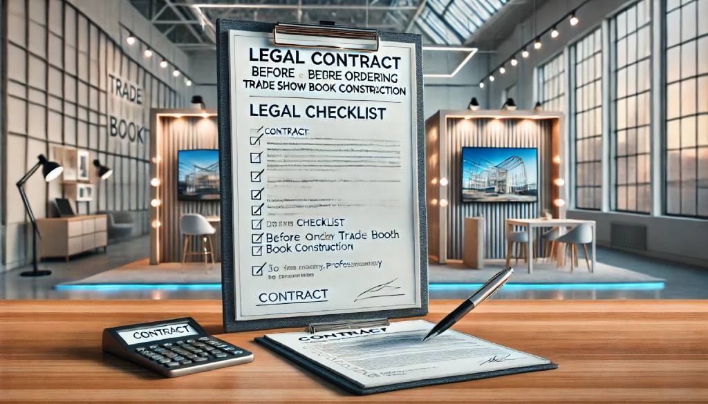 چکلیست حقوقی و قراردادی پیش از سفارش غرفهسازی نمایشگاهی