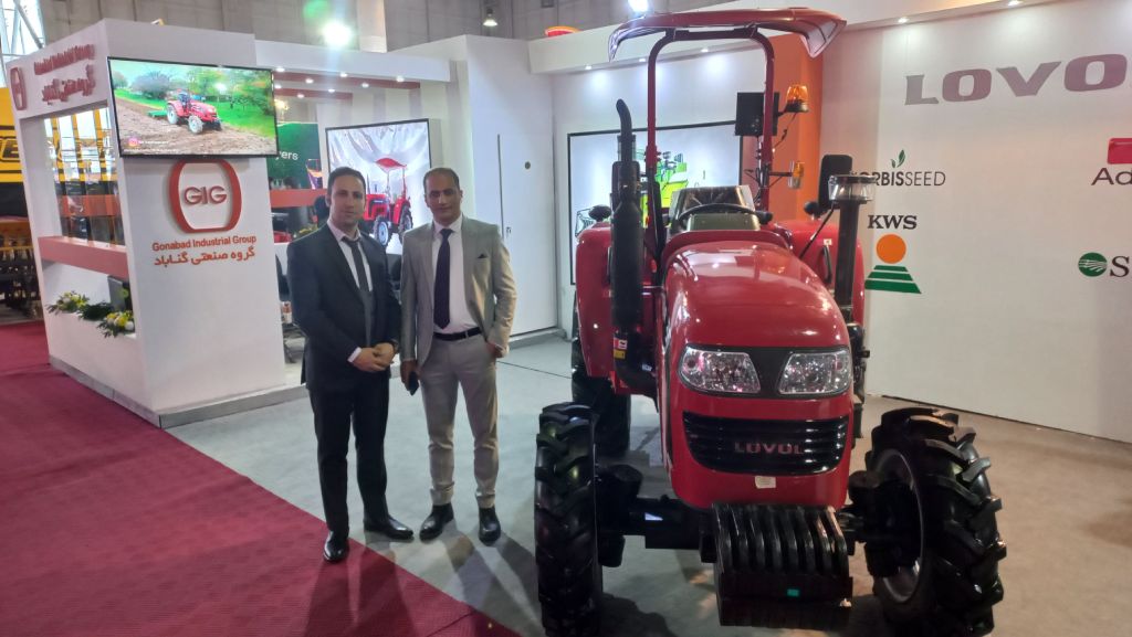 طراحی غرفه گروه صنعتی گناباد در نمایشگاه کشاورزی مشهد ۱۴۰۰