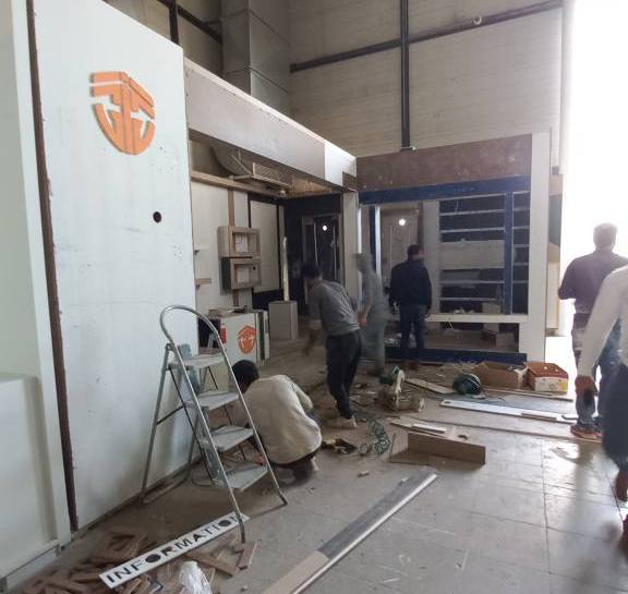 طراحی و ساخت غرفه بازرگانی گناباد در نمایشگاه دام و طیور مشهد ۱۴۰۱