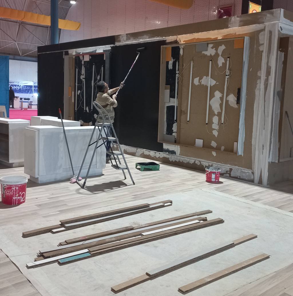 طراحی و اجرای غرفه نمایشگاهی برند هیمالیا در نمایشگاه لوازم خانگی استان گلستان – دی ۱۴۰۱