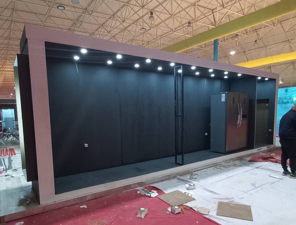 طراحی و اجرای غرفه نمایشگاهی برند هیمالیا در نمایشگاه لوازم خانگی استان گلستان – دی ۱۴۰۱