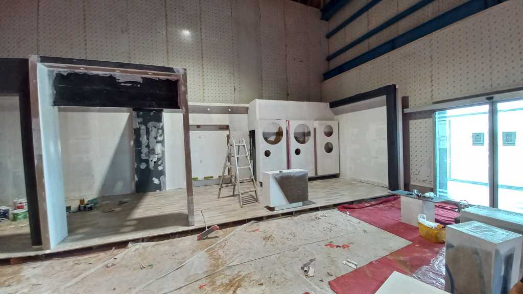 طراحی ساخت و تجهیز غرفه برند فن آوران تهویه نمایشگاه صنعت ساختمان استان گلستان خرداد ۱۴۰۱